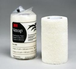 Tape Vetrap White 4 X5Yd� Each By 3M Animal Care Products