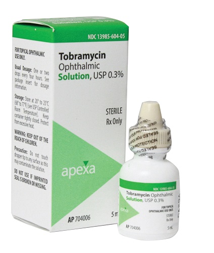 Tobramycin Ophthalmic Solution 0.3% On Allocation - Contact Your Inside Sales 