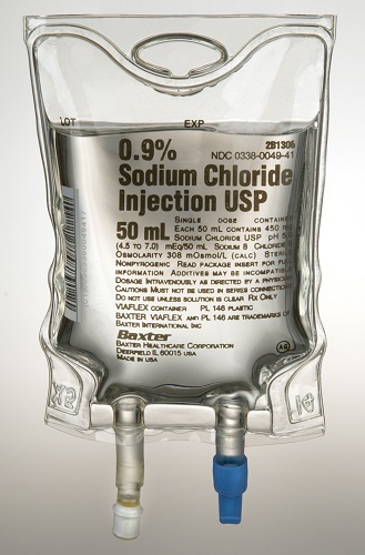 Sodium Chloride 0.9% 96 X50ml [Mini Bag] B96 By Baxter(Vet)