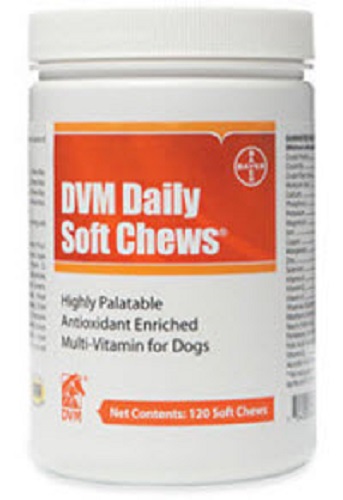 Dvm Daily Soft Chews  B120 By Bayer Direct(Vet)
