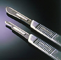 Scalpel Handle Stainless Steel #3 - For #10-15 Blades Each By Becton Dickinson 