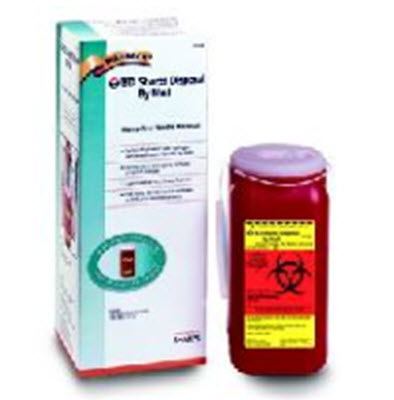 Sharps Container BD 1.4 QT. - Patient Use W/ Mail In Each By Becton Dickinson He