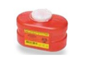 Sharps Container Multi-Use [Red With Regular Funnel Entry] 3.3-QT. Each By Becto
