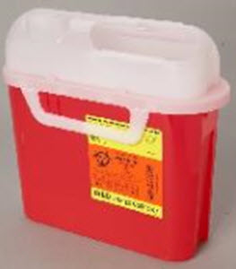 Sharps Container Side Entry (Pearl) 5.4QT. Each By Becton Dickinson Healthcare