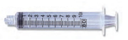 Syringes (BD Medical ) 10cc Eccentric Tip B100 By Becton Dickinson Healthcare