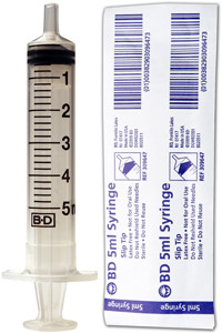 Syringes 05cc Ls B125 By Becton Dickinson Healthcare