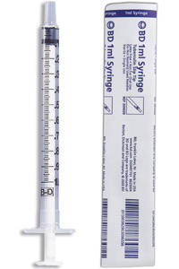 Syringes Tb (BD Medical ) 1cc Slip Tip (No Needle) B200 By Becton Dickinson Heal