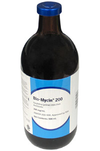 Biomycin 200 (Oxytetracycline) 500cc By Boehringer Ingelheim Vetmedica