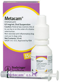 Metacam Oral (Meloxicam) 0.5Mg/ml 30cc By Boehringer Ingelheim Vetmedica