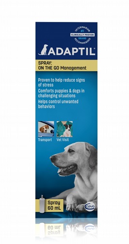 Adaptil Spray [Dog Appeasing Pheromone] 60ml Orm-D 60ml By Ceva(Vet) 