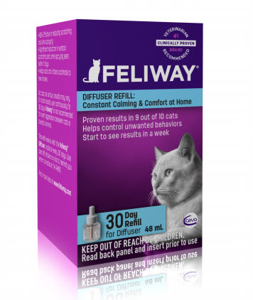 Feliway Diffuser Refill - 30 Days Each By Ceva(Vet) 