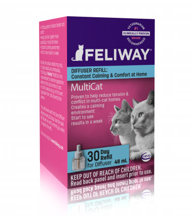Feliway Multi Cat Refill - 30 Days Each By Ceva(Vet) 