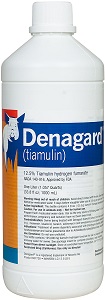 Denagard [Tiamulin] Liquid Concentrate 1L By Elanco(Vet)