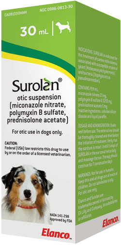 Surolan 30ml By Elanco(Vet)