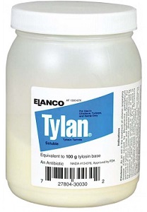 Tylan Tylosin Tartarate Soluble Powder 100gm Each By Elanco(Vet)
