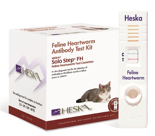Solo Step Fh Feline Heartworm Test B25 By Heska(Vet)