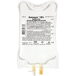 Aminosyn Solution 10% Sulfite-Free - Plastic Bags - 12 X500ml � C12 By Hospira