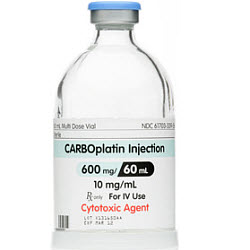 Carboplatin Inj 10Mg/ml Multi Dose Vial  60cc By Hospira