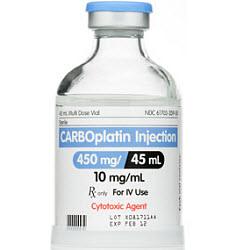 Carboplatin Inj 10Mg/ml Multi Dose Vial  45cc By Hospira