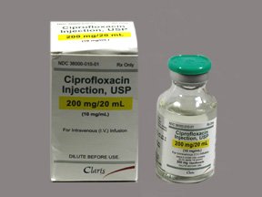 Ciprofloxacin Inj 10Mg/ml 20ml By Hospira