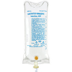Lactated Ringers Inj USP Lifecare Lrs - Plastic Bags 12 X1000ml C12 By Hospira