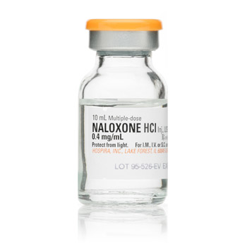 Naloxone HydroChloride Inj USP 0.4 Mg/ml 10ml By Hospira