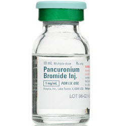 Pancuronium Bromide Inj 1Mg/1ml � 10cc By Hospira