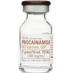 Procainamide Hcl 100Mg/ml Sdv 10cc By Hospira