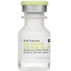 Sodium Chloride 0.9% Inj 25 X10ml � Bx25 By Hospira