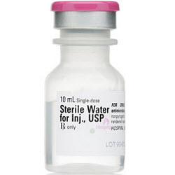 Sterile Water Inj 10ml Bx25 By Hospira