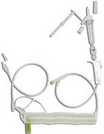 IV Infusion Set 10' Coiled W/ Swivel And Security Tab - Foal / Calf Each By Inte