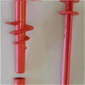 Corkscrew Trocar Red Plastic Each By Jorgensen(Vet)
