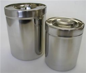 Dressing Jar Stainless Steel 1 Liter (4 Diameter X 5 High) Each By Jorgensen(V