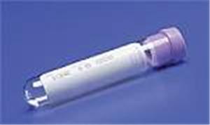 Blood Collection Tubes Monoject Lavender Stopper (Liquid Additive) 2ml Draw B100