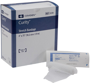 Curity Stretch Bandages Sterile Soft Pouch 4 X75 B12 By Cardinal