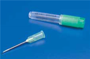 Needles Hypodermic 22G X 3/4 Plastic Hub Monoject B100 By Medtronic