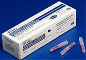 Needles Hypodermic 25G X 5/8 Plastic Hub (Red) Monoject - Vp B100 By Medtronic