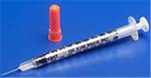 Syringes Monoject Insulin 0.3cc (U-100) 29G X0.5 B100 By Medtronic