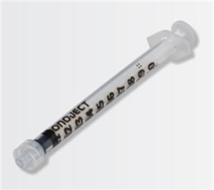 Syringes Monoject Tb 1cc (Luer Lock) B60 By Medtronic