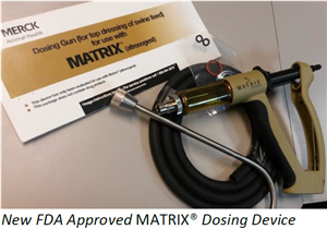 Matrix Swine Dosing Device Each By Merck Animal Health