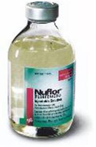 Nuflor Inj Solution (Florfenicol) 300Mg/ml Sold By The Each -- Case Quantity