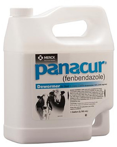 Panacur Suspension 10% (Fenbendazole) Bovine Gal By Merck Animal Health
