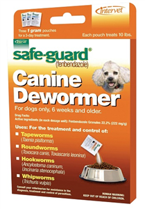 Safeguard Canine 1Gm P3 By Merck Animal Health