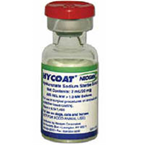 HyCoat Hyaluronate Sodium Sterile Solution, 20mg, 2mL By Neogen