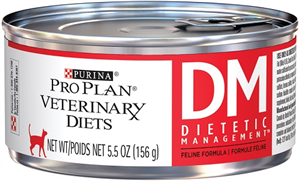 Pro Plan Veterinary Diets DM Dietetic Management, Feline Formula, 5.5oz