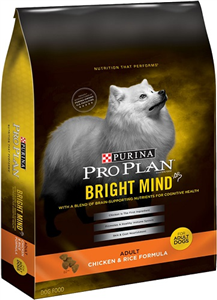 Pro Plan Bright Mind Canine Adult Chicken & Rice 5Lb By Nestle Purina Petcare C