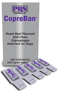 Coproban Chew Tabs - Roast Beef Flavor (Anti-Coprophagia) B20 By Prn