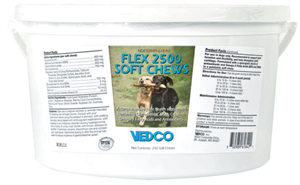 Flex 2500 Soft Chews 120's B120 By Vedco(Vet)
