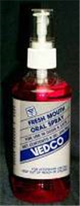 Fresh Mouth Oral Spray (Chlorhex 1%) 8 oz By Vedco(Vet)