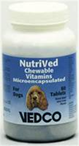 Nutrived Chewable Vitamins For Dogs B180 By Vedco(Vet)